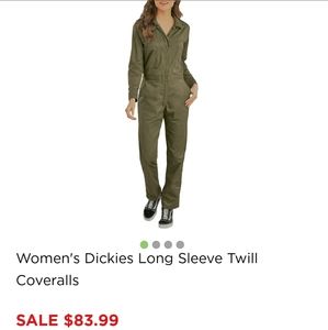 Women's Dickies Long Sleeve Coveralls